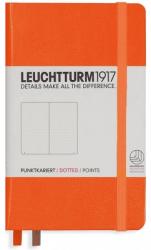 LEUCHTTURM1917 Caiet cu elastic A6, 94 file, punctat, Leuchtturm1917 portocaliu LT342933