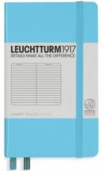 LEUCHTTURM1917 Caiet cu elastic A6, 94 file, dictando, Leuchtturm1917 bleu LT357475