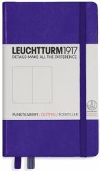 LEUCHTTURM1917 Caiet cu elastic A6, 94 file, punctat, Leuchtturm1917 violet LT346683