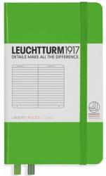 LEUCHTTURM1917 Caiet cu elastic A6, 94 file, dictando, Leuchtturm1917 vernil LT357484