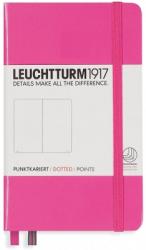 LEUCHTTURM1917 Caiet cu elastic A6, 94 file, punctat, Leuchtturm1917 roz LT348107