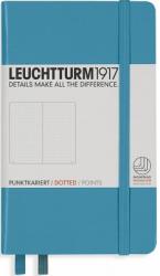 LEUCHTTURM1917 Caiet cu elastic A6, 94 file, punctat, Leuchtturm1917 albastru nordic LT354581