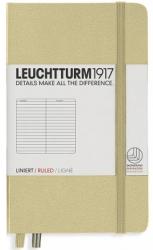 LEUCHTTURM1917 Caiet cu elastic A6, 94 file, dictando, Leuchtturm1917 nisipiu LT354588