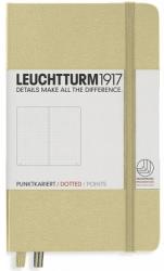 LEUCHTTURM1917 Caiet cu elastic A6, 94 file, punctat, Leuchtturm1917 nisipiu LT354590