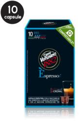 Caffé Vergnano 10 Capsule Biodegradabile Caffe Vergnano Espresso Deca - Compatibile Nespresso