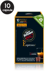 Caffé Vergnano 10 Capsule Biodegradabile Caffe Vergnano Espresso Napoli - Compatibile Nespresso