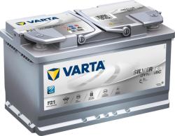 VARTA F21 Silver Dynamic AGM 80Ah 800A right+ (580 901 080)