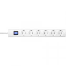 Kopp UNOversal 6 Plug 1,4 m Switch (233202008)