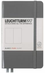 LEUCHTTURM1917 Caiet cu elastic A6, 94 file, velin, Leuchtturm1917 antracit LT344779