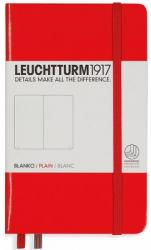 LEUCHTTURM1917 Caiet cu elastic A6, 94 file, velin, Leuchtturm1917 rosu LT317345