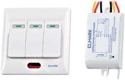 ELMARK Rf Remote Control Switch Three Channels (99103)