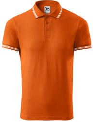 MALFINI Férfi galléros póló Urban - Narancssárga | S (2191113)