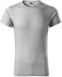 MALFINI Férfi póló Fusion - Ezüst melírozott | 2XL (163M317)