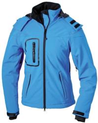 James & Nicholson (Daiber) Női softshell kabát JN1001 - Aqua | S (1-JN1001-122684)