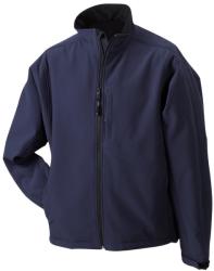 James & Nicholson Férfi softshell kabát JN135 - Sötétkék | XL (1-JN135-94065)