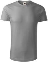 MALFINI Férfi póló Origin - Fáradt ezüst | 3XL (1712518)