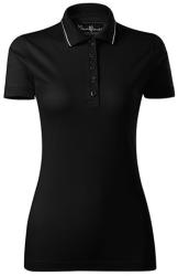 MALFINI Női galléros póló Grand - Fekete | 2XL (2690117)