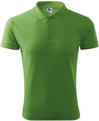 MALFINI Férfi galléros póló Pique Polo - Fűzöld | 3XL (2033918)