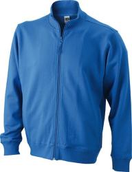 James & Nicholson (Daiber) Férfi kapucni nélküli cipzáros felső JN058 - Királykék | 2XL (1-JN058-146106)