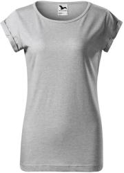 MALFINI Női póló Fusion - Ezüst melírozott | M (164M314)