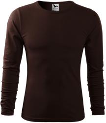 MALFINI Férfi hosszú ujjú póló Fit-T Long Sleeve - Kávébarna | M (1192714)