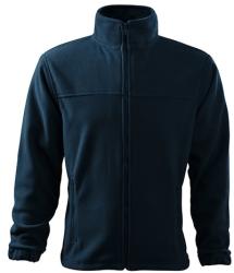 MALFINI Férfi fleece felső Jacket - Tengerészkék | 4XL (5010219)