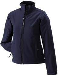 James & Nicholson Női softshell kabát JN137 - Sötétkék | XL (1-JN137-94075)