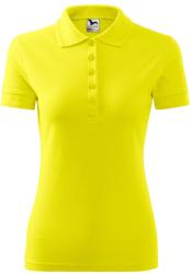 MALFINI Női galléros póló Pique Polo - Citromsárga | XS (2109612)
