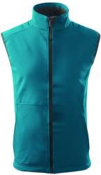MALFINI Férfi softshell mellény Vision - Sötét türkiz | XL (5175916)