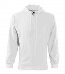 MALFINI Férfi felső Trendy Zipper - Fehér | XXL (4100017)