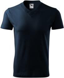 MALFINI Póló V-neck - Tengerészkék | 2XL (1020217)