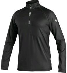 CXS Funkcionális férfi pulóver CXS MALONE - Fekete | 2XL (1590-003-800-96)