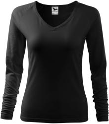 MALFINI Női hosszú újjú póló Elegance - Fekete | L (1270115)