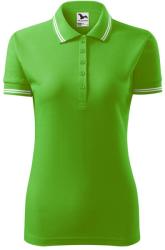 MALFINI Női galléros póló Urban - Apple green | 2XL (2209217)