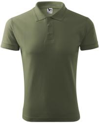 MALFINI Férfi galléros póló Pique Polo - Khaki | L (2030915)