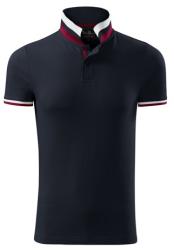 MALFINI Férfi galléros póló Collar Up - Sötét tengerészkék | 3XL (2567718)
