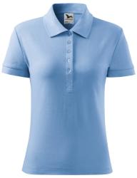 MALFINI Női galléros póló Cotton Heavy - Égszínkék | 2XL (2161517)