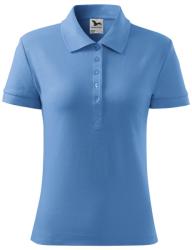 MALFINI Női galléros póló Cotton - Égszínkék | S (2131513)