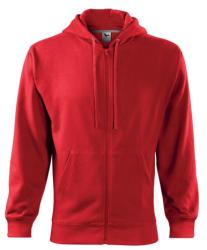 MALFINI Férfi felső Trendy Zipper - Piros | S (4100713)