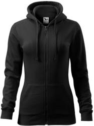 MALFINI Női felső Trendy Zipper - Fekete | 2XL (4110117)