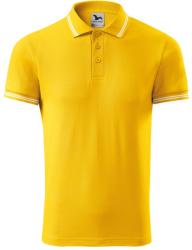 MALFINI Férfi galléros póló Urban - Sárga | 2XL (2190417)