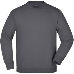 James & Nicholson (Daiber) Gyerek kapucni nélküli felső JN040k - Sötétszürke | XL (1-JN040K-97825)