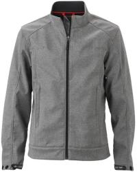 James & Nicholson (Daiber) Férfi softshell kabát JN1088 - Világos melírozott | M (1-JN1088-1724872)