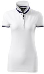 MALFINI Női galléros póló Collar Up - Fehér | XL (2570016)