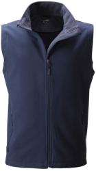 James & Nicholson (Daiber) Férfi softshell mellény JN1128 - Sötétkék / sötétkék | S (1-JN1128-1745523)