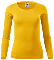 MALFINI Női hosszú ujjú póló Fit-T Long Sleeve - Sárga | M (1690414)
