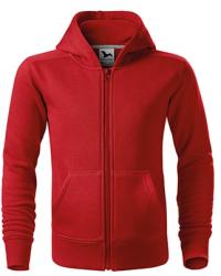 MALFINI Gyerek felső Trendy Zipper - Piros | 122 cm (6 éves) (4120709)