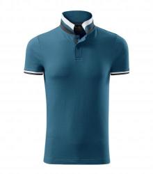 MALFINI Férfi galléros póló Collar Up - Olajzöld | 3XL (2569318)