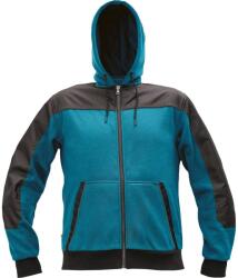 CERVA Férfi cipzáras pulóver CREMORNE - Olajzöld | S (0306007555001)