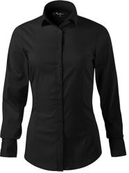 MALFINI Női hosszú ujjú ing Dynamic - Fekete | 2XL (2630117)